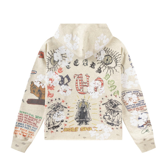 Saint Mxxxxxx x Denim Tears Graffiti Hoodie