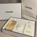 Chanel COCO Mademoiselle Shower GEL 6.8+ Body Lotion 6.8+ Hand cream Gift Set