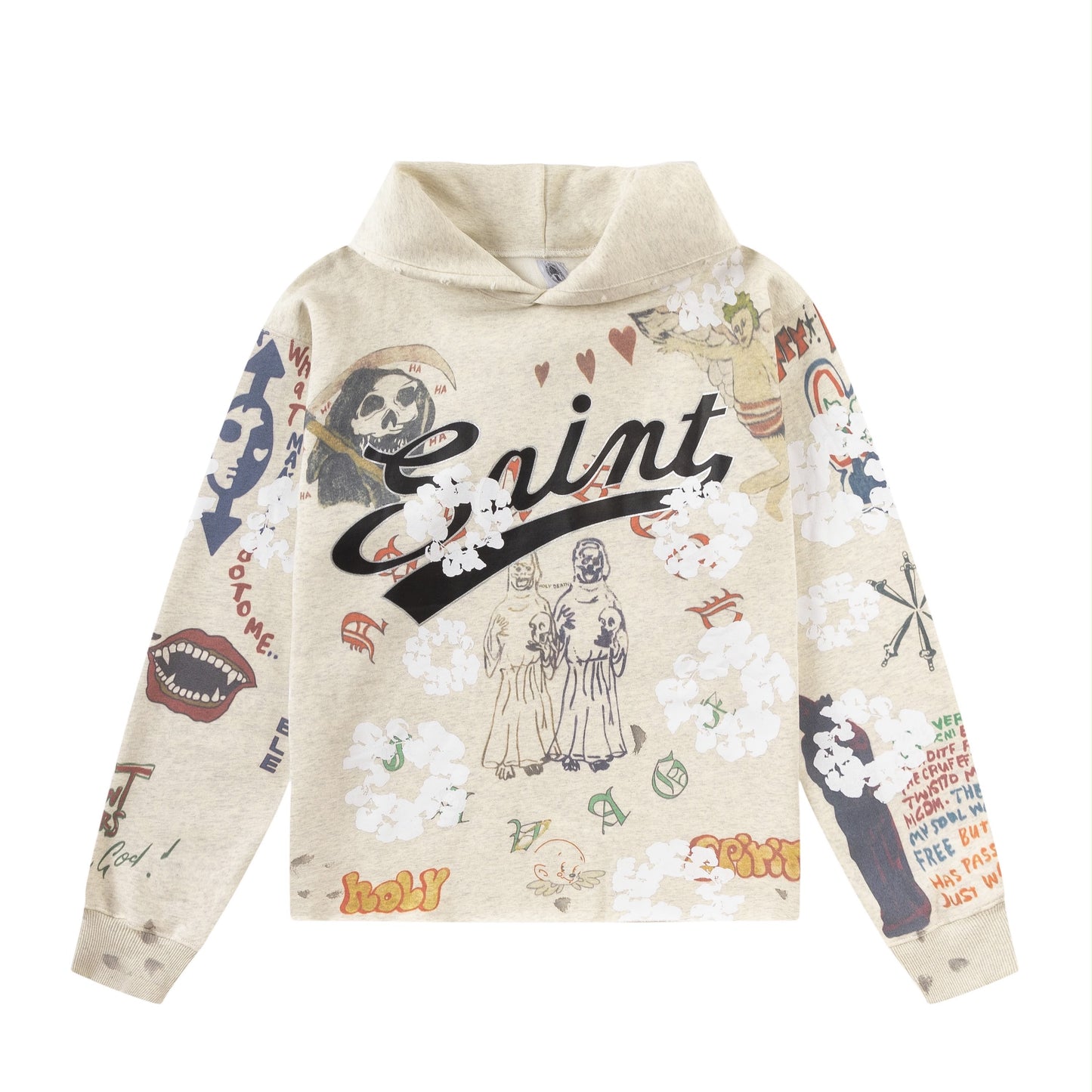 Saint Mxxxxxx x Denim Tears Graffiti Hoodie